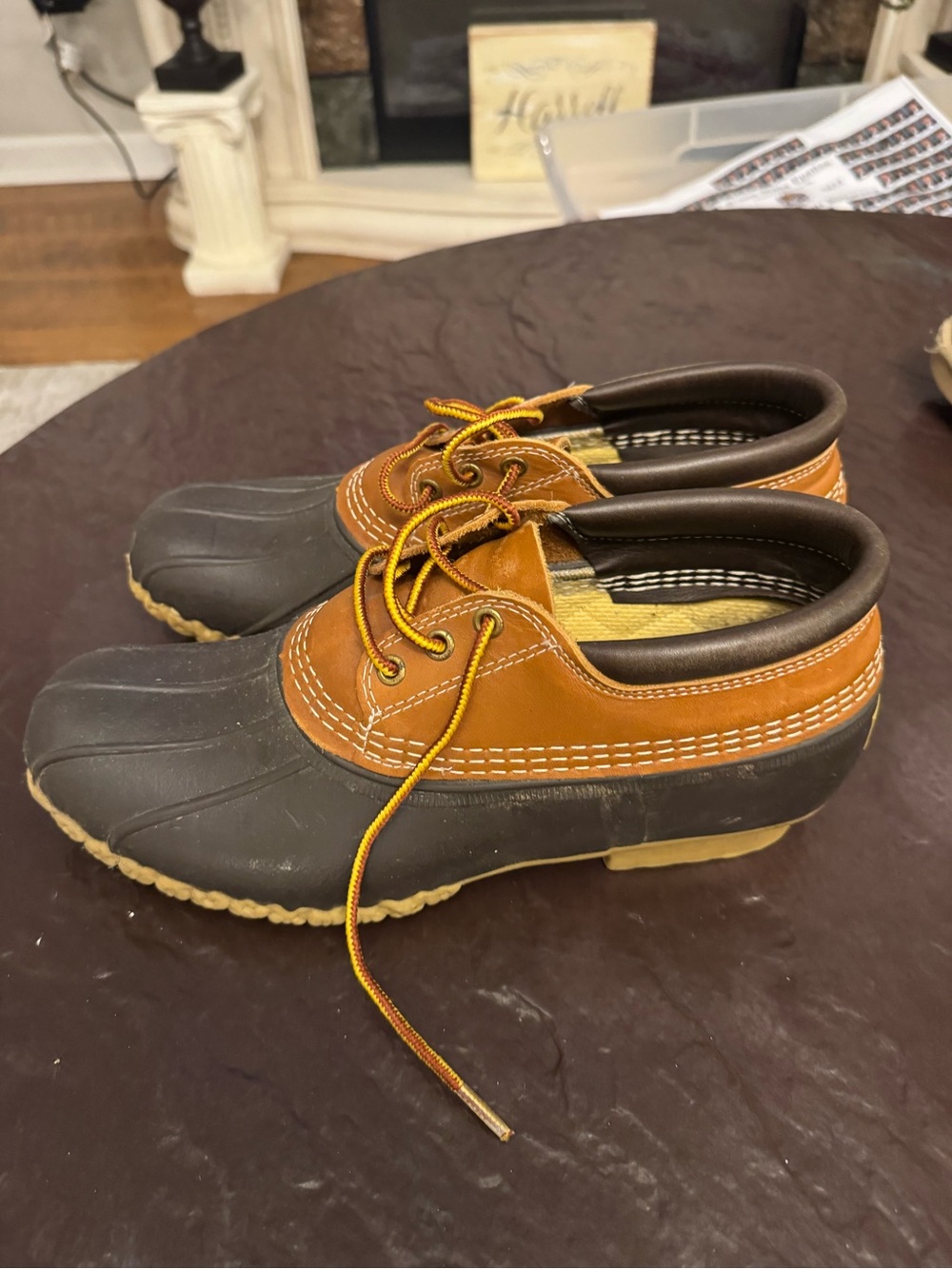 L.L. Bean Brown And Black Duck Shoes